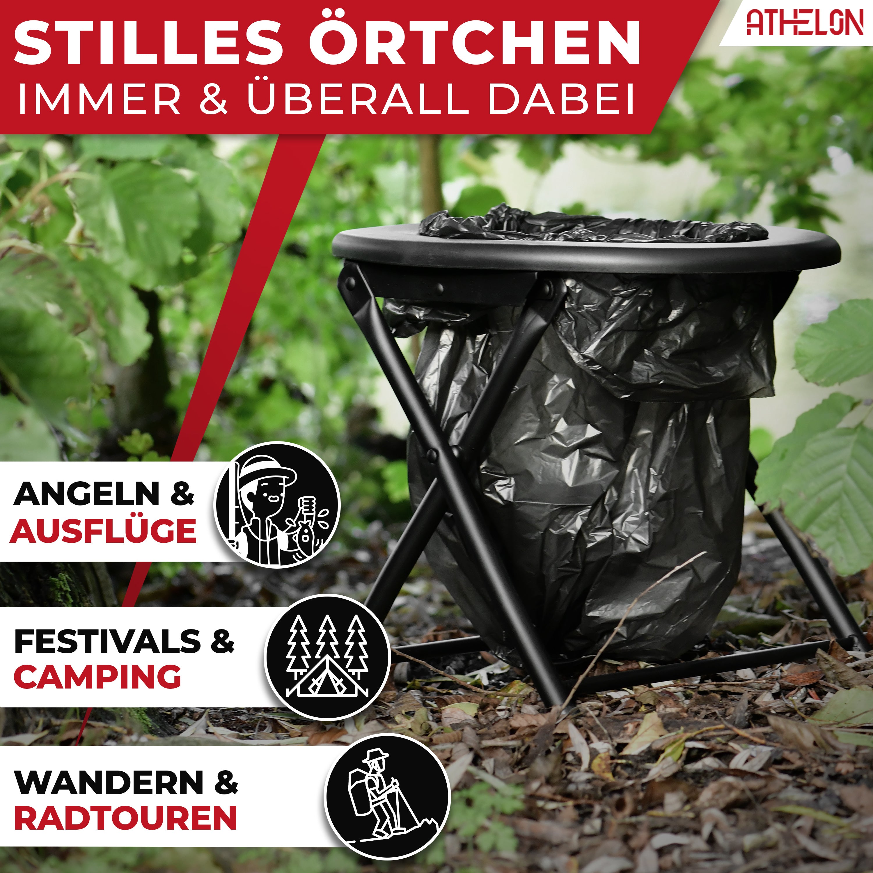 Campingtoilette faltbar