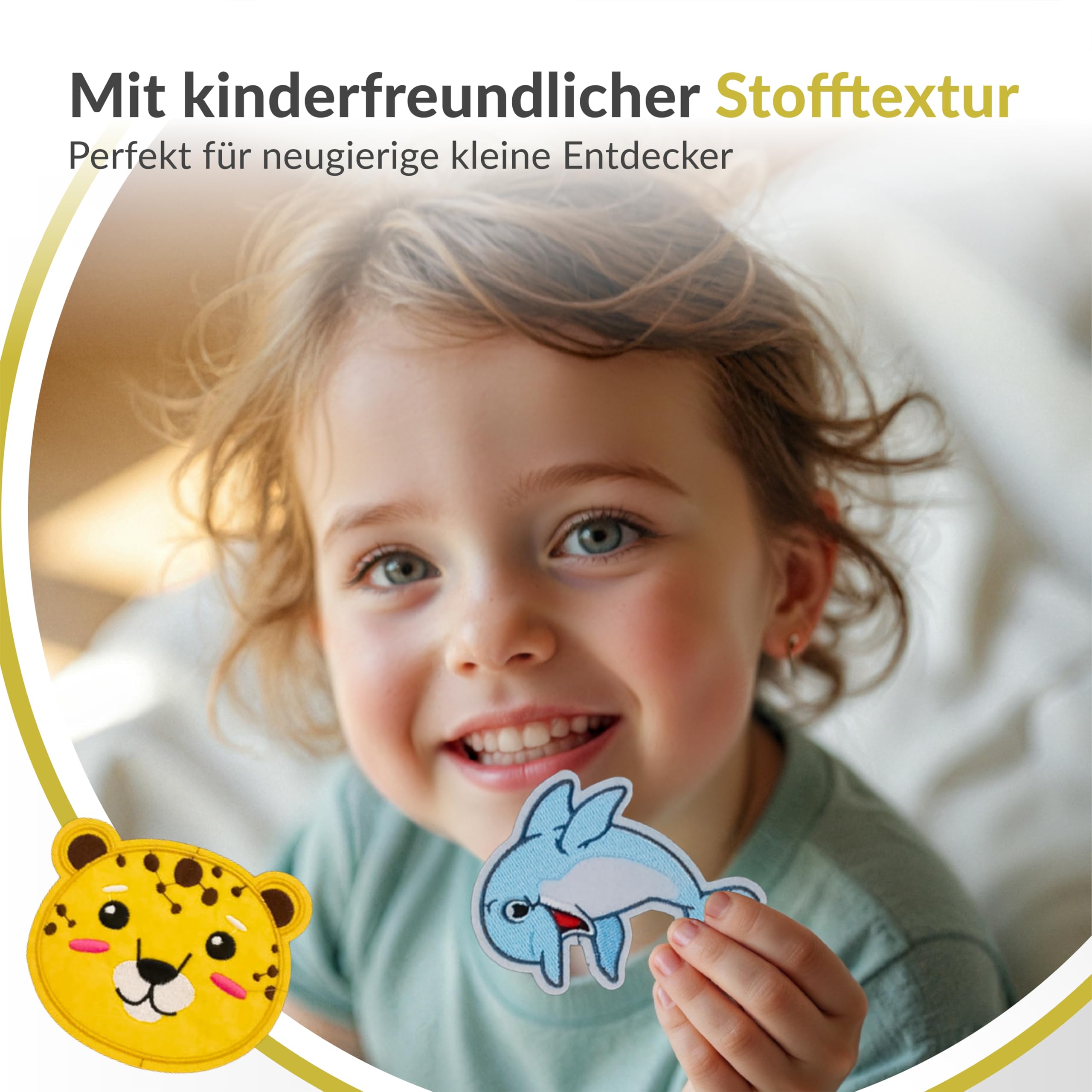 Wolkenglück Patch-Set für Bettrausfallschutz – Motive im Set