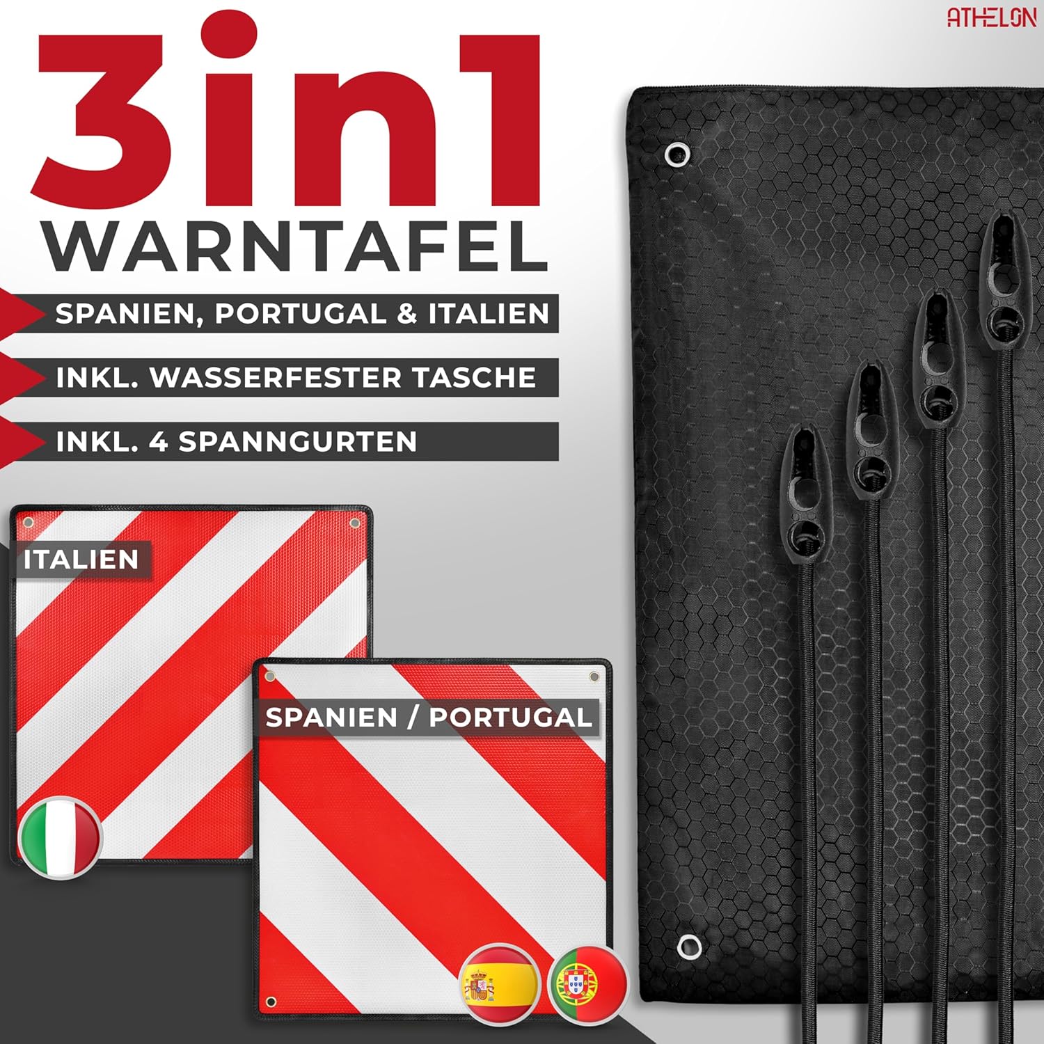 #Setinhalt_Warntafel + Spanner + Tasche