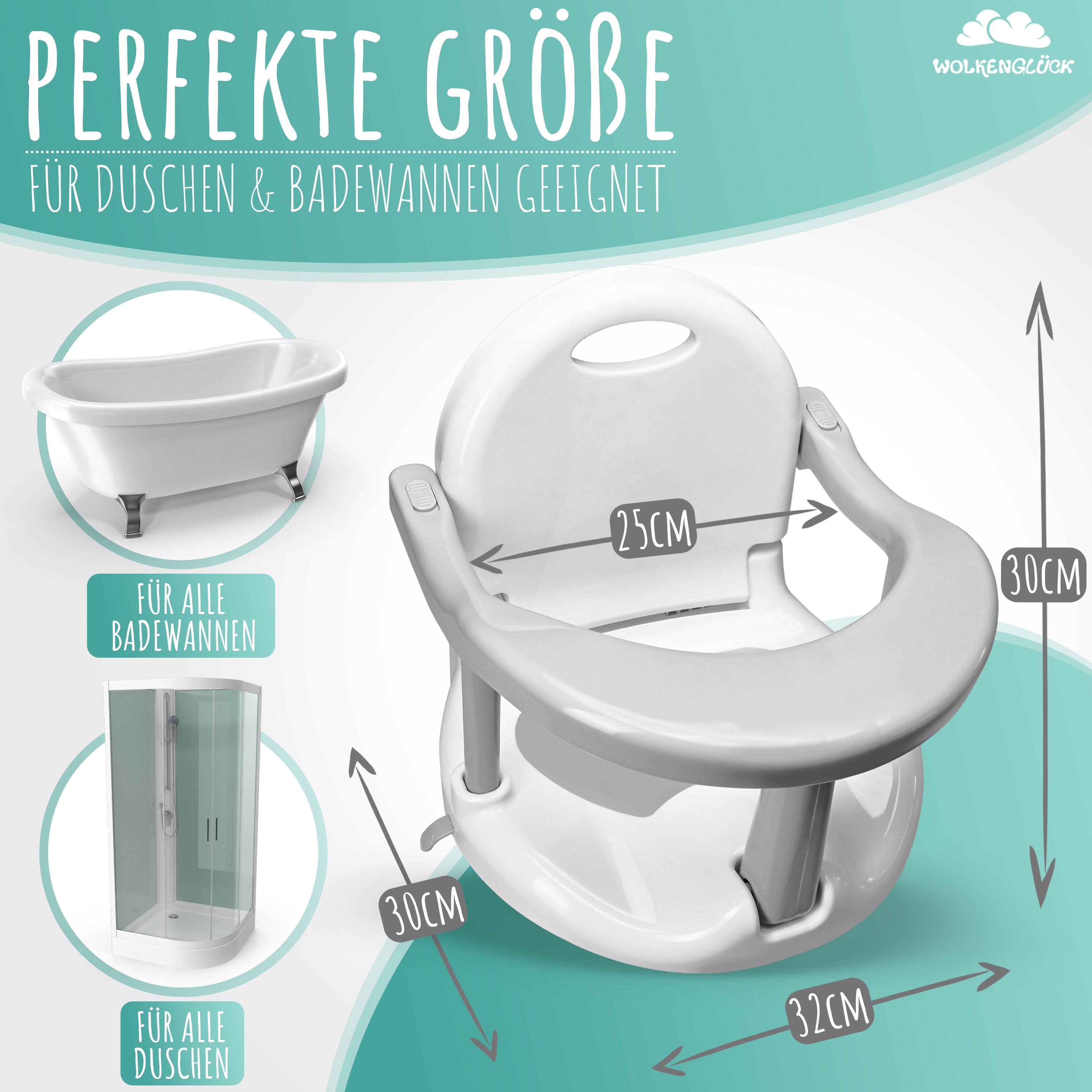 Badewannensitz Baby ab 6 Monate