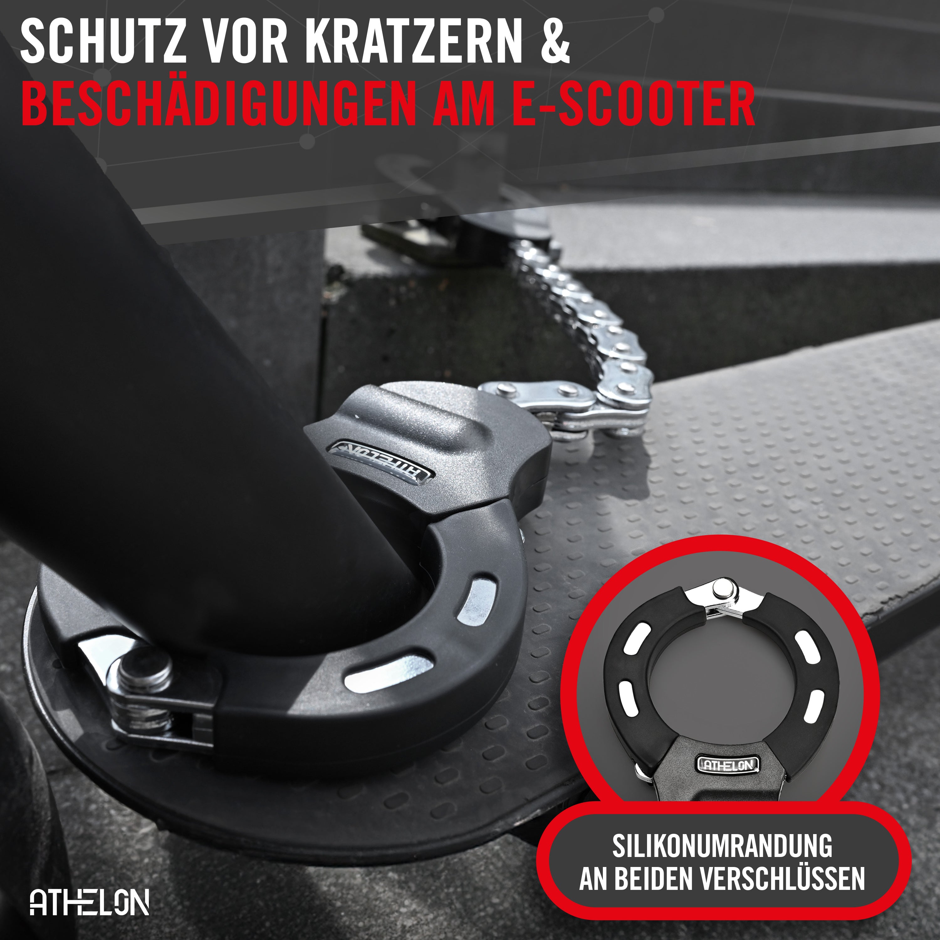 E Scooter Schloss [extra sicher]