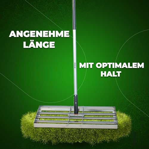 Rasenrakel mit Gummigriff