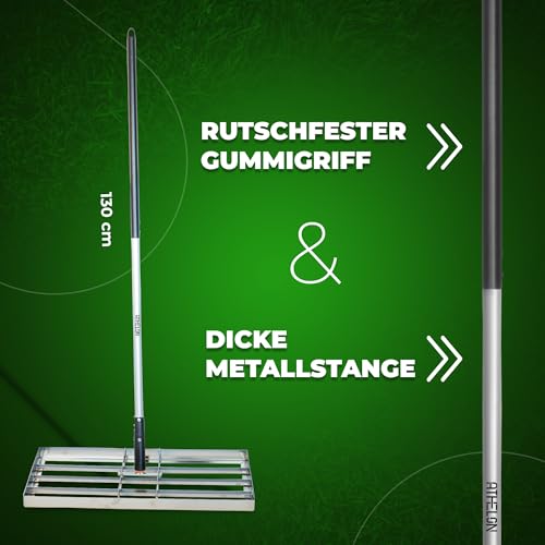 Rasenrakel mit Gummigriff