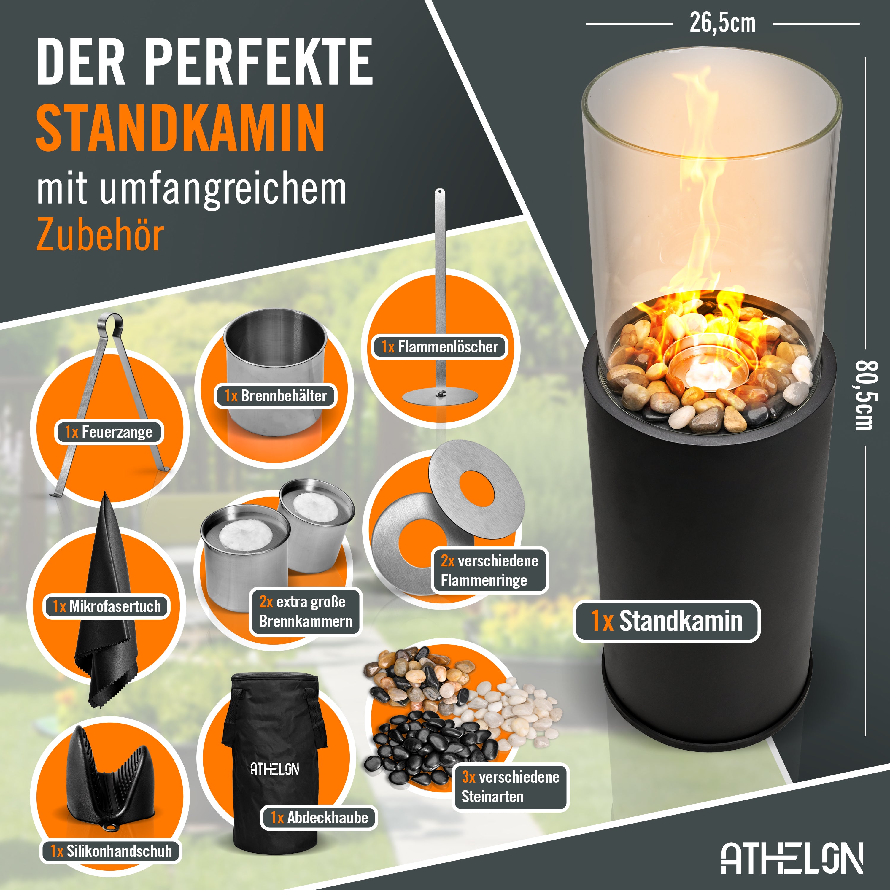 Ethanol Kamin [Outdoor & Indoor]