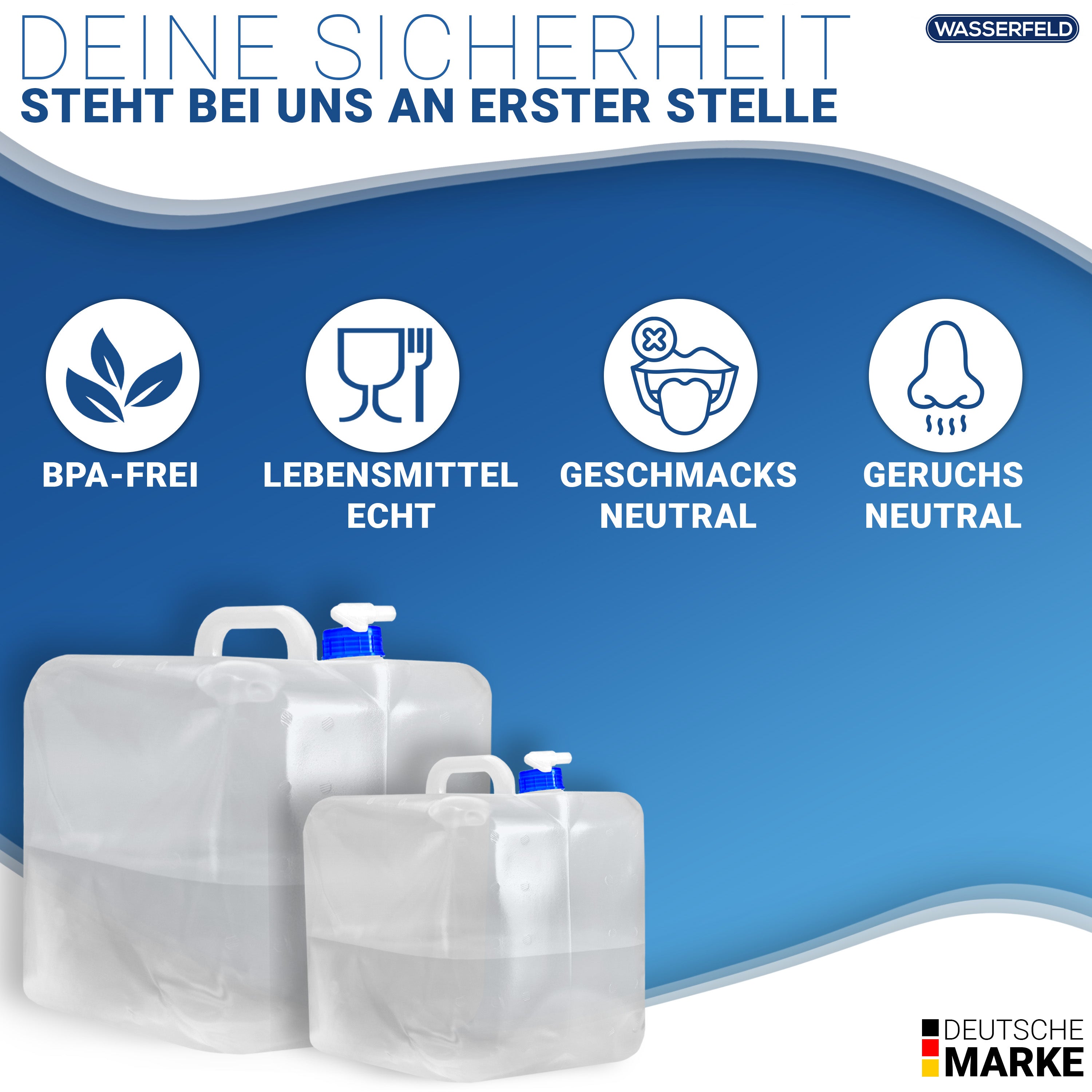 Faltbare Wasserkanister