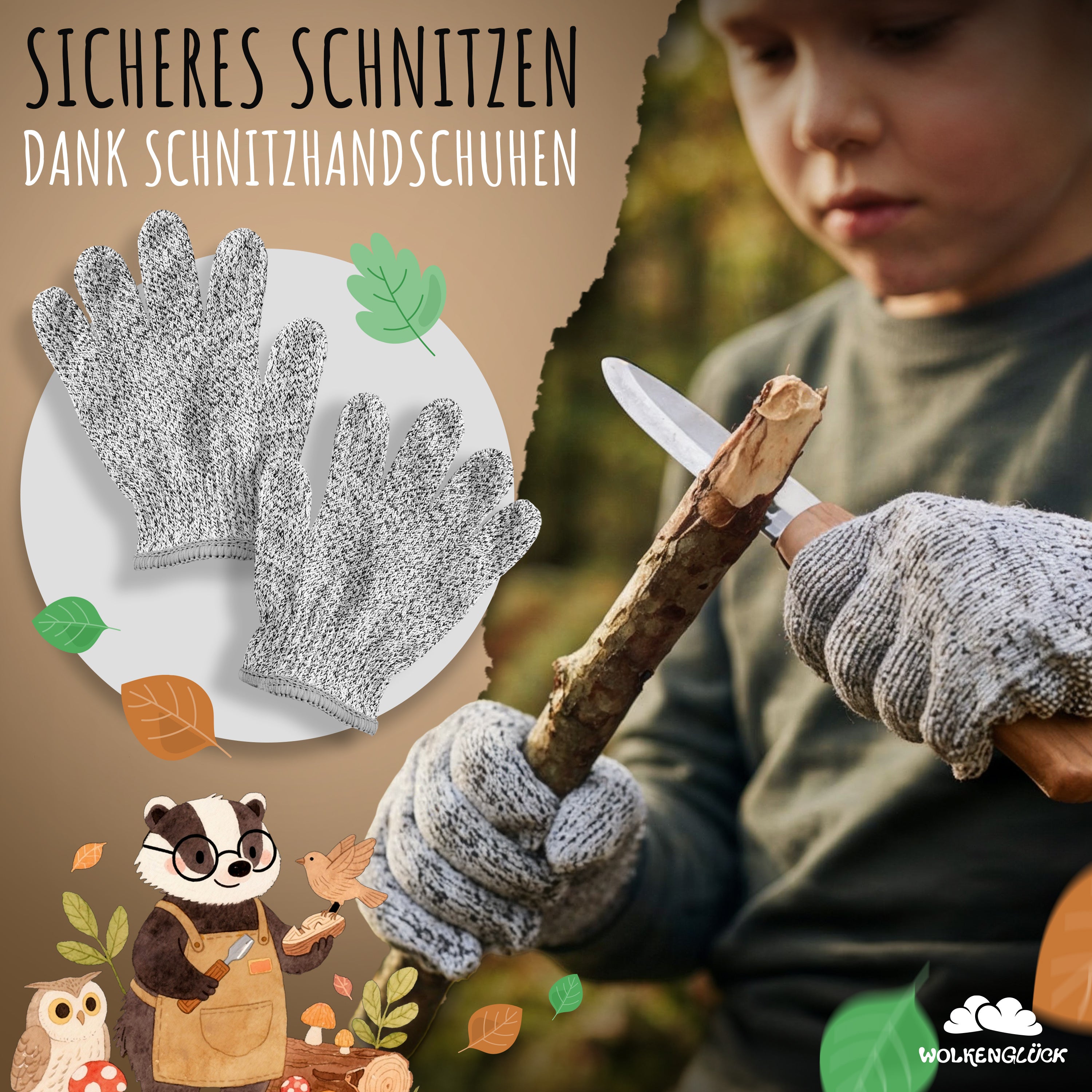 Schnitzmesser für Kinder