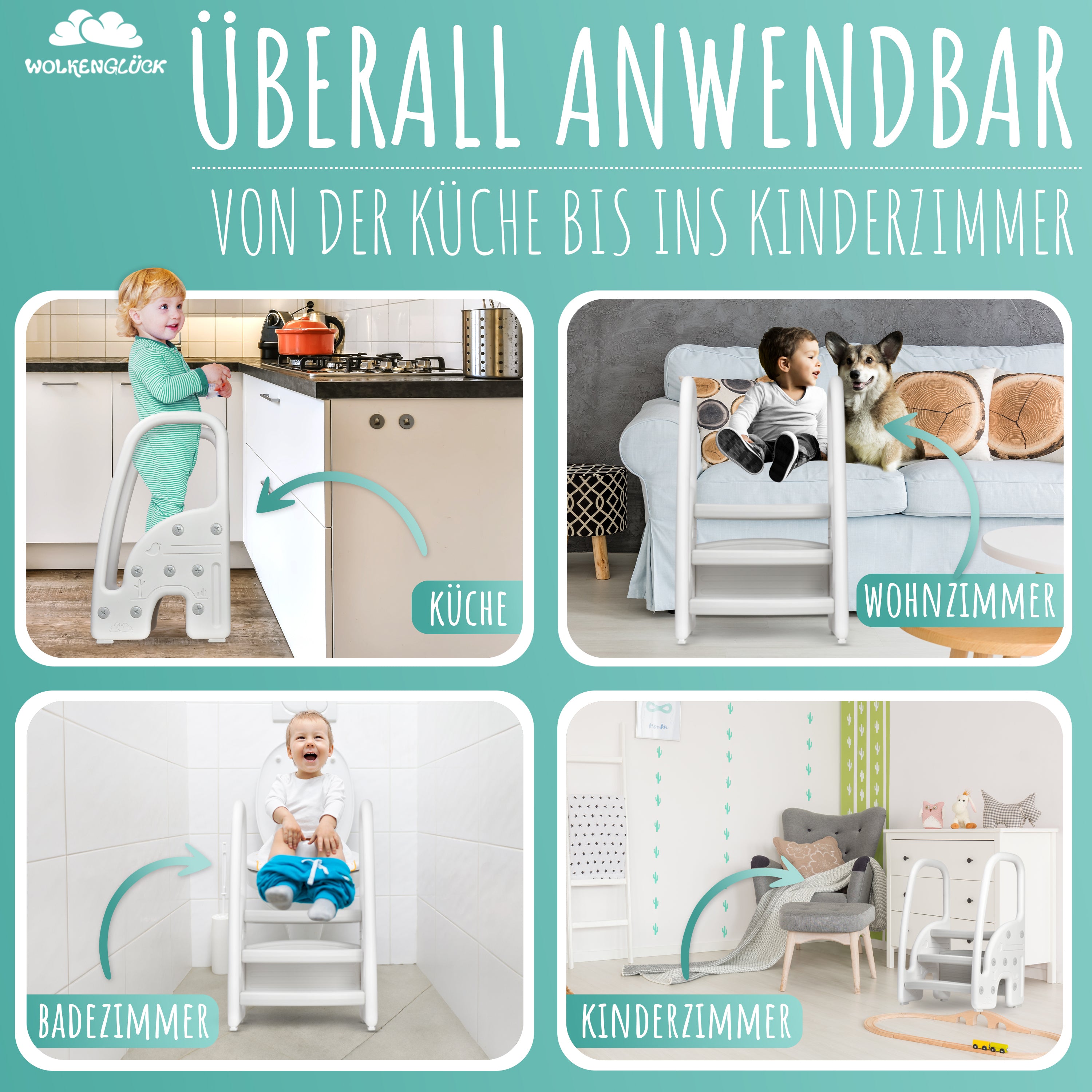 Tritthocker Kinder
